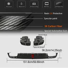 Mercedes S-klasse W222 2013–2022 Bagkofangerdiffuser med udstødningsudtag (til S63 AMG 2014-2017, carbon) foto 6