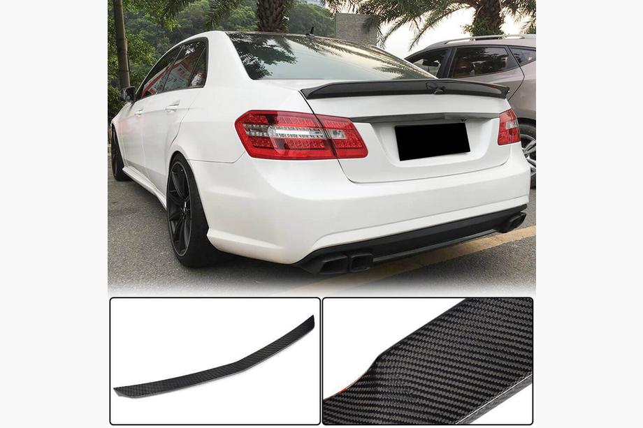 Mercedes E-class W212 2009–2016 Spoiler V1 (kulfiber) Foto 1