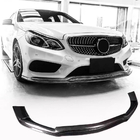 Mercedes E-class W212 2009–2016 Frontbumper-lipspoiler påsætning Lip V1 (til AMG-Line 2013-2016, carbon) foto 1