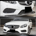 Mercedes E-class W212 2009–2016 Frontbumper-lipspoiler påsætning Lip V1 (til AMG-Line 2013-2016, carbon) foto 4