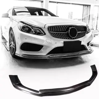 Frontbumper-lipspoiler påsætning Lip V1 (til AMG-Line 2013-2016, carbon) foto 1