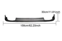 Mercedes E-class W212 2009–2016 Bagkofanger-diffuser (til Base SD 2010-2013, carbon) foto 8
