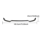 Mercedes E-class W212 2009–2016 Kulfiber frontspoiler-lip til forreste kofanger (til E63 AMG 2013-2016) foto 6