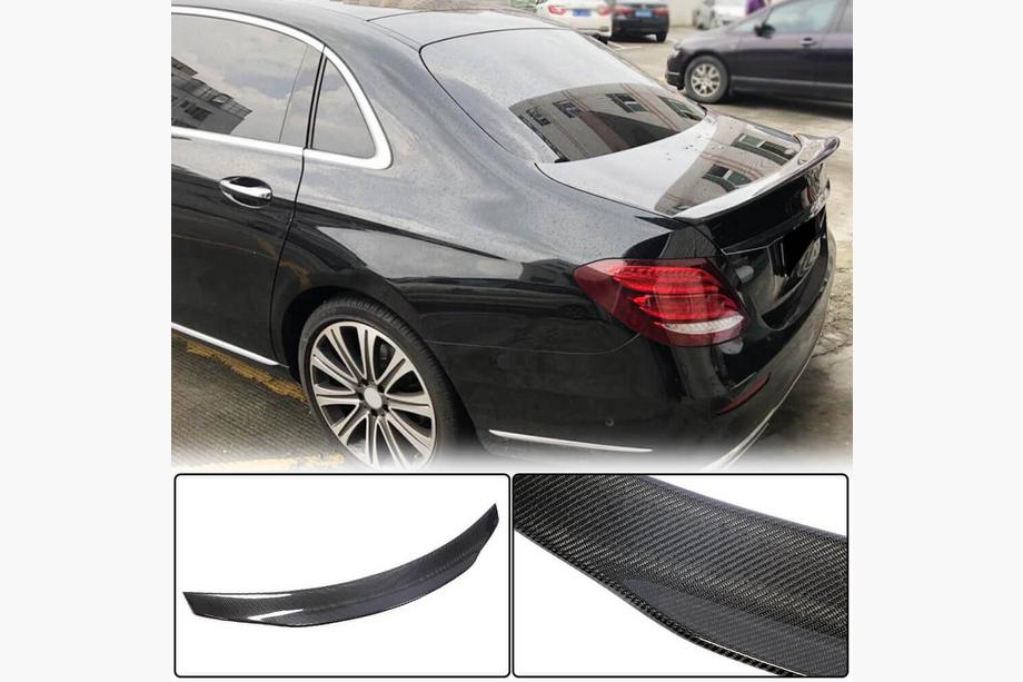 Mercedes E-klasse W213 2016–2023 Spoiler V1 (kulfiber) Foto 1