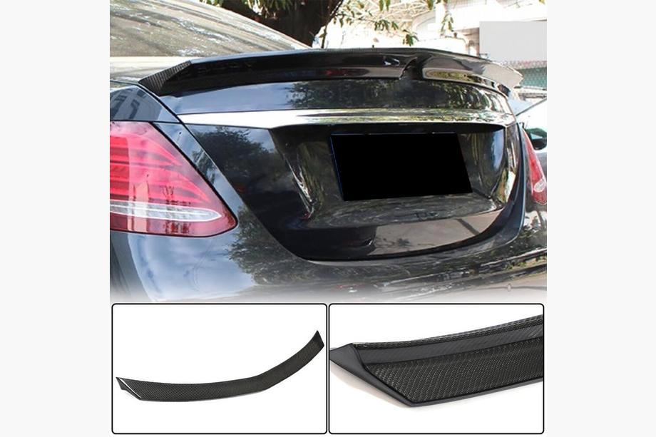 Mercedes E-klasse W213 2016–2023 Spoiler V2 (kulfiber) Foto 1
