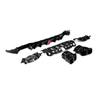 Mercedes E-klasse W213 2016–2023 Bagkofangerdiffuser med udstødningstyller V1 (til AMG/AMG-Line 2016-2019, carbon) foto 2