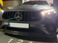 Mercedes E-klasse W213 2016–2023 Front bumper lip (til AMG-Line 2020-2023, carbon) foto 9