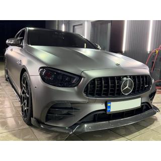 Front bumper lip (til AMG-Line 2020-2023, carbon) foto 4