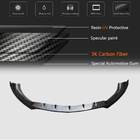 Mercedes E-klasse W213 2016–2023 Frontkofanger-læbe Lip V1 (til E63 AMG 2016-2019, carbon) foto 5
