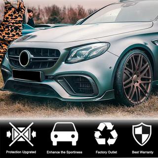 Frontkofanger-læbe Lip V1 (til E63 AMG 2016-2019, carbon) foto 2