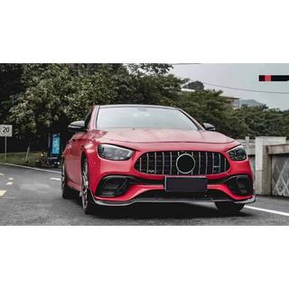 Frontlip til forreste kofanger (til E63 AMG 2020-2023, kulfiber) foto 2