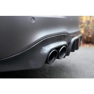 Bageste kofangerdiffuser bag (til E63 AMG 2020-2023, carbon) foto 2