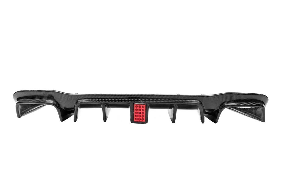 Mercedes E-klasse W213 2016–2023 Bageste kofangerdiffuser bag (til E63 AMG 2020-2023, carbon) Foto 7