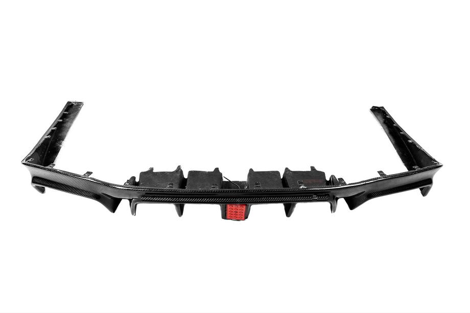 Mercedes E-klasse W213 2016–2023 Bageste kofangerdiffuser bag (til E63 AMG 2020-2023, carbon) Foto 11