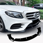 Mercedes E-klasse W213 2016–2023 Front bumper lip-spoiler (til AMG-Line / E43 AMG 2016-2019, plast) foto 1