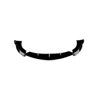 Mercedes E-klasse W213 2016–2023 Front bumper lip-spoiler (til AMG-Line / E43 AMG 2016-2019, plast) foto 4