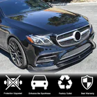 Mercedes E-klasse W213 2016–2023 Front læbe til kofanger Lip V1 (til AMG-Line / E43 AMG 2016-2019, carbon) foto 2