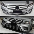 Mercedes E-klasse W213 2016–2023 Front læbe til kofanger Lip V1 (til AMG-Line / E43 AMG 2016-2019, carbon) foto 4