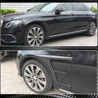 Mercedes E-klasse W213 2016–2023 Kulfiber skærmkåber til forskærme (AMG-Line/E43 AMG 2016-2019, Carbon) foto 4