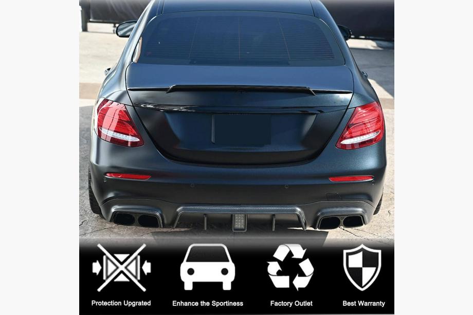 Mercedes E-klasse W213 2016–2023 Spoiler V4 (Carbon) Foto 2