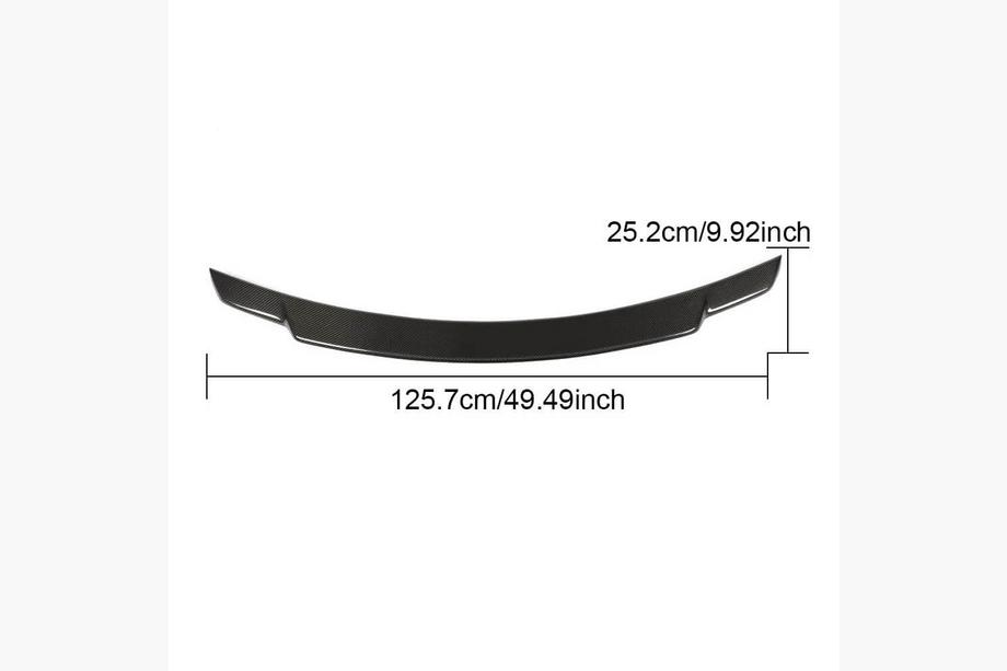 Mercedes E-klasse W213 2016–2023 Spoiler V5 (Carbon) Foto 5