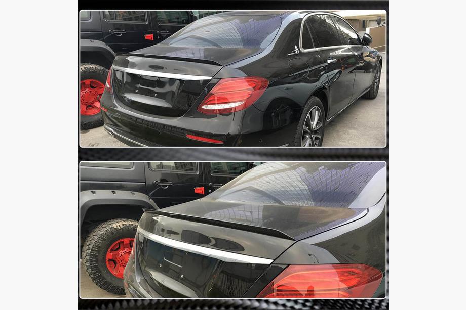 Mercedes E-klasse W213 2016–2023 Spoiler V6 (Carbon) Foto 4