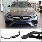 Mercedes E-klasse W213 2016–2023 Frontlæbe til kofanger Lip V2 (til E63 AMG 2016-2019, carbon) foto 1