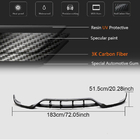 Mercedes E-klasse W213 2016–2023 Frontlæbe til kofanger Lip V2 (til E63 AMG 2016-2019, carbon) foto 5
