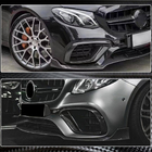 Mercedes E-klasse W213 2016–2023 Frontsplittere i carbon (til E63 AMG 2016-2019, karbon) foto 4