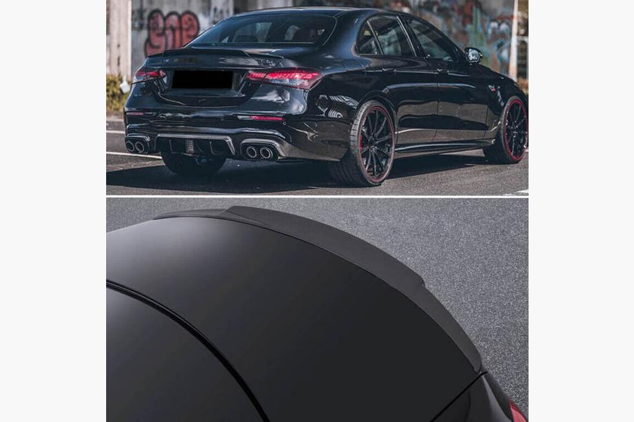 Mercedes E-klasse W213 2016–2023 Spoiler V7 (Kulfiber) Foto 8