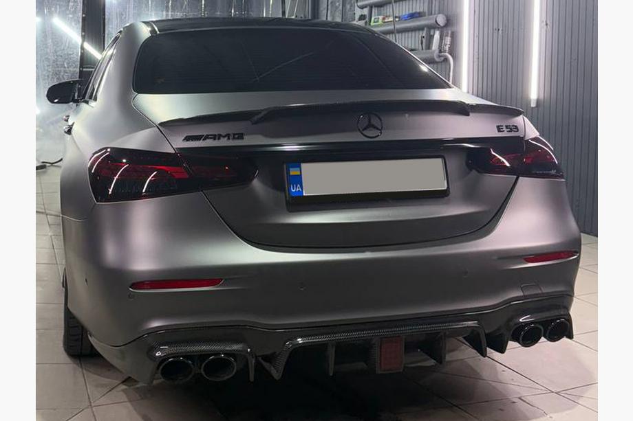 Mercedes E-klasse W213 2016–2023 Spoiler V7 (Kulfiber) Foto 7