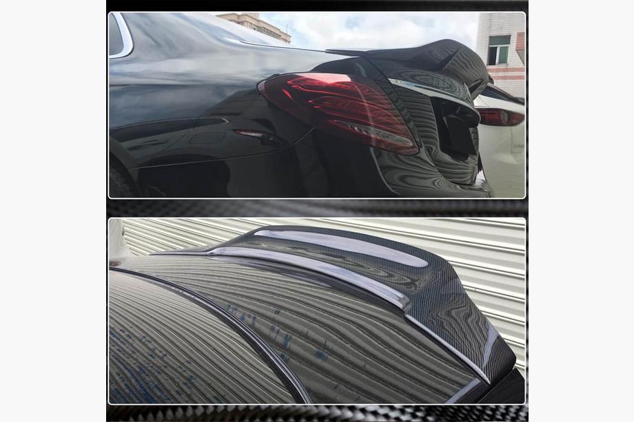 Mercedes E-klasse W213 2016–2023 Spoiler V7 (Kulfiber) Foto 3