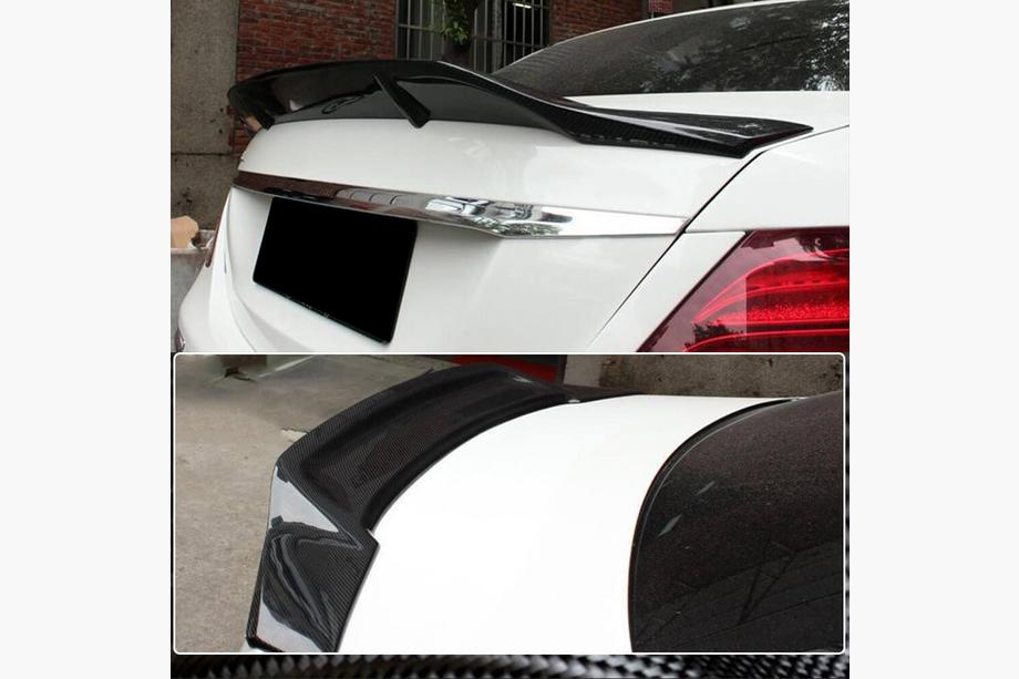 Mercedes E-klasse W213 2016–2023 Spoiler V7 (Kulfiber) Foto 4