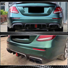 Mercedes E-klasse W213 2016–2023 Bagkofanger-diffuser med udstødningsenderør V2 (til AMG/AMG-Line 2016-2019, carbon) foto 4