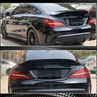 Mercedes CLA C117 2013–2019 Spoiler V4 (SD, kulfiber) foto 5