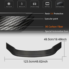 Mercedes CLA C117 2013–2019 Spoiler V4 (SD, kulfiber) foto 6