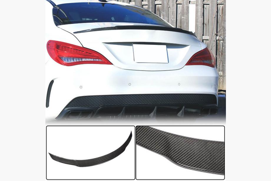 Mercedes CLA C117 2013–2019 Spoiler V5 (SD, carbon) Image