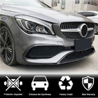 Mercedes CLA C117 2013–2019 Kulfiber frontkofanger-lip (til AMG-Line SD 2017-2019, carbon) foto 3