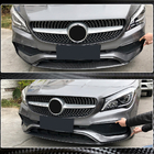 Mercedes CLA C117 2013–2019 Kulfiber frontkofanger-lip (til AMG-Line SD 2017-2019, carbon) foto 4