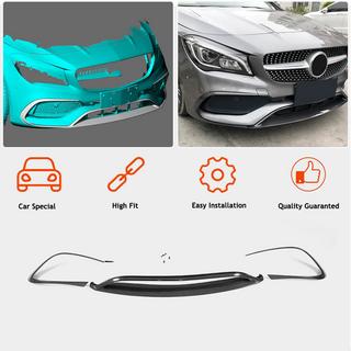 Kulfiber frontkofanger-lip (til AMG-Line SD 2017-2019, carbon) foto 2