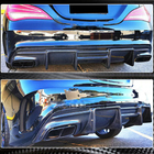 Mercedes CLA C117 2013–2019 Bagkofanger diffuser V1 (til AMG-Line / CLA45 AMG, carbon) foto 4