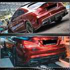 Mercedes CLA C117 2013–2019 Bagkofanger diffuser V1 (til AMG-Line / CLA45 AMG, carbon) foto 5