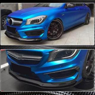 Frontlæbe til forreste kofanger Lip (til CLA45 AMG SD 2013-2015, Carbon) foto 4
