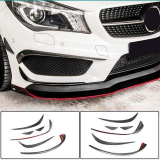 Frontkofanger-indsatser i kulfiber (til CLA45 AMG SD 2013-2016) foto 1