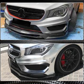 Frontkofanger-indsatser i kulfiber (til CLA45 AMG SD 2013-2016) foto 4
