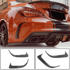 Mercedes CLA C117 2013–2019 Bagkofanger-indlæg bag V1 (til AMG-Line / CLA45 AMG SD, carbon) foto 1