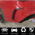 Mercedes CLA C117 2013–2019 Bagkofanger-indlæg bag V1 (til AMG-Line / CLA45 AMG SD, carbon) foto 2