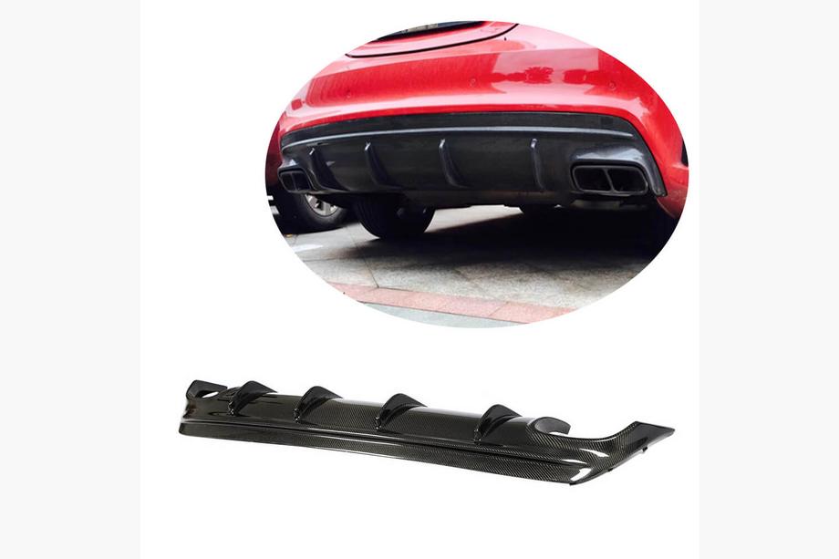 Mercedes CLA C117 2013–2019 Bagkofanger-diffuser V2 (til AMG-Line / CLA45 AMG, carbon) Image