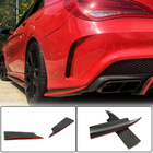 Mercedes CLA C117 2013–2019 Bagkofanger-indlæg V2 (til AMG-Line / CLA45 AMG SD, carbon) foto 1