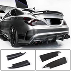 Mercedes CLA C117 2013–2019 Bagkofanger-cover V3 (til AMG-Line / CLA45 AMG SD, kulfiber) foto 1